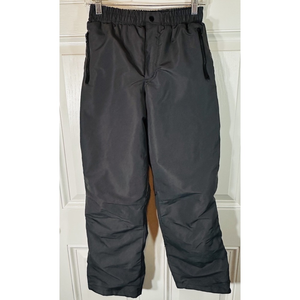 Iceburg Outerwear Men's XL Black Insulated Ski Snow Pants Elastic Waist